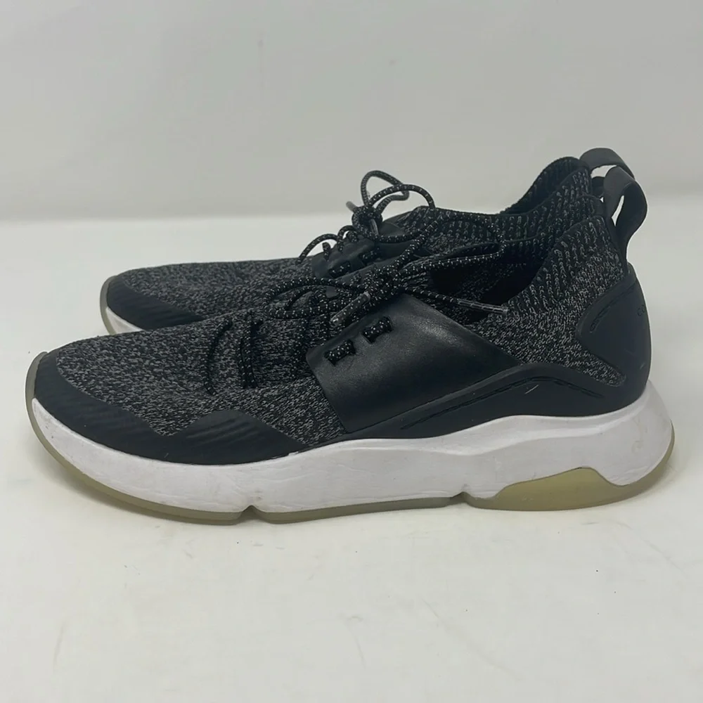 Cole Haan Zerogrand Black White Knit Sneakers Size 6 Excellent Condition